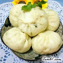 鸡蛋茴香素包子的做法