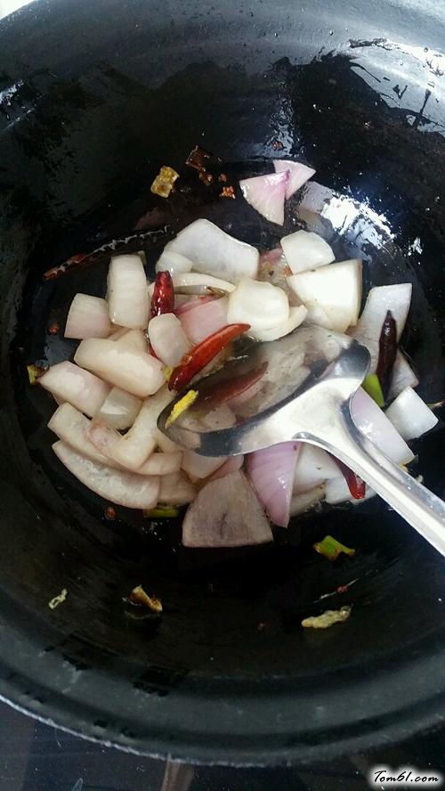 【二节子素炒面】