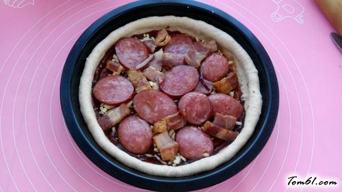 【香菇红肠培根披萨（9寸）】