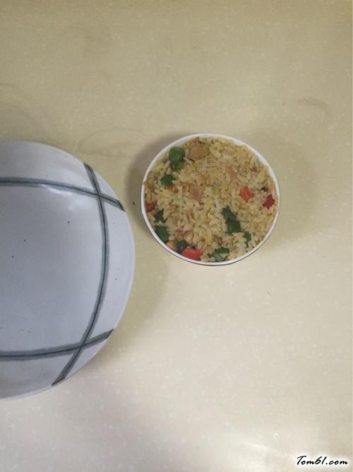 【芦笋鱿鱼黄金炒饭】