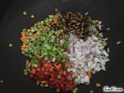 【杂蔬炒饭】