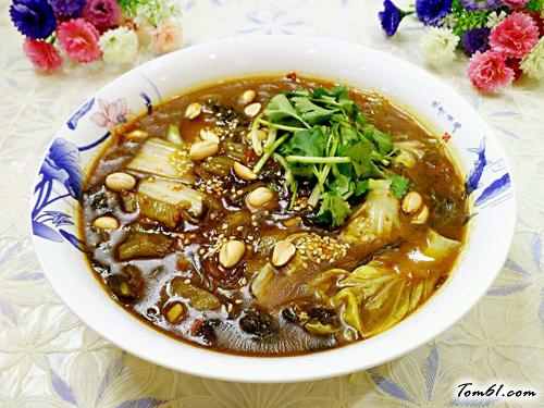 【酸菜煮粉丝】
