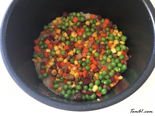【什锦豌豆糯米饭】