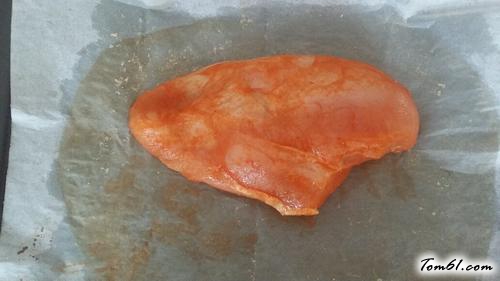 【奶油蘑菇烤鸡奶酪披萨】