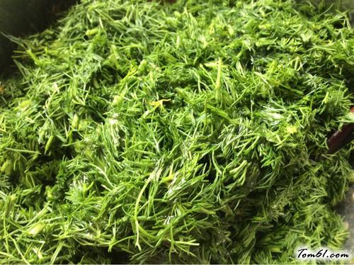 【茴香苗素水饺】