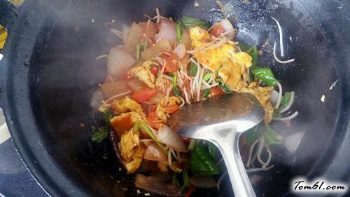 【二节子素炒面】