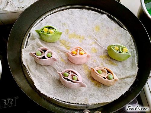 【彩色鸳鸯蒸饺】