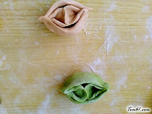 【彩色鸳鸯蒸饺】