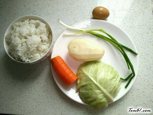 【三丝炒饭】
