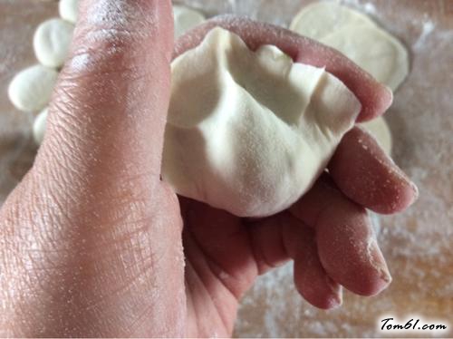 【茴香苗素水饺】