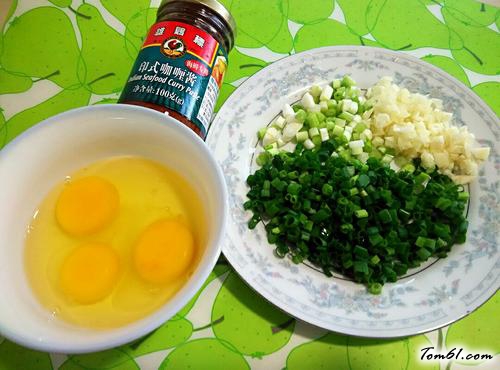 【咖哩虾仁炒饭】