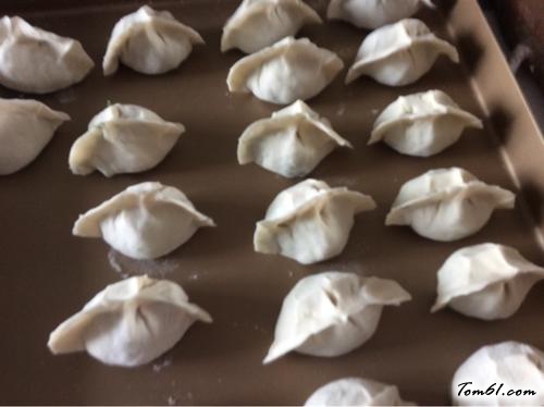 【茴香苗素水饺】