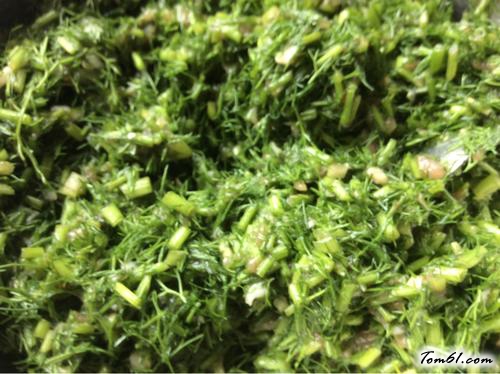 【茴香苗素水饺】