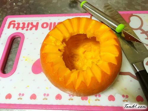 【什锦南瓜蒸饭】