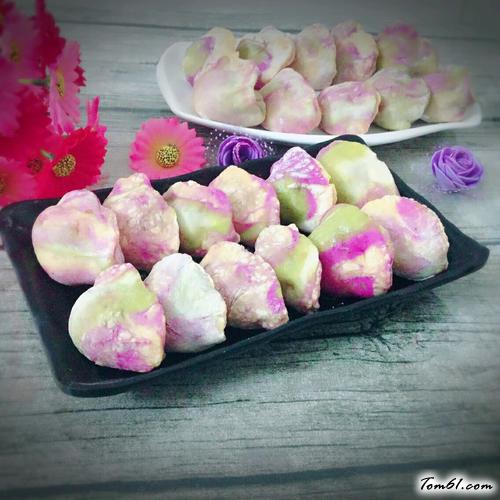 【彩虹猪肉虾仁水饺】