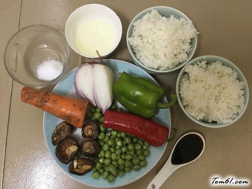 【杂蔬炒饭】