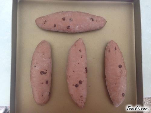 【巧克力香蕉奶酪面包】