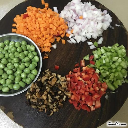 【杂蔬炒饭】