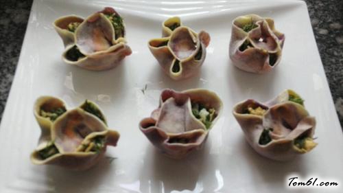 【茴香苗素水饺】