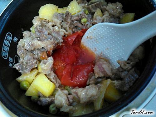 【番茄牛腩焖米饭】
