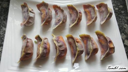 【茴香苗素水饺】