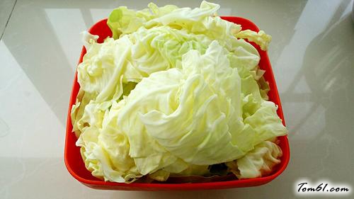 【卷心菜素包子】