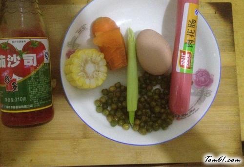 【番茄酱蛋炒饭】