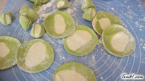 【菠菜水饺】