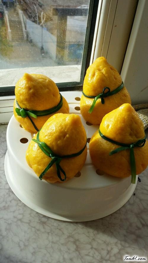 【南瓜葫芦娃豆沙包】