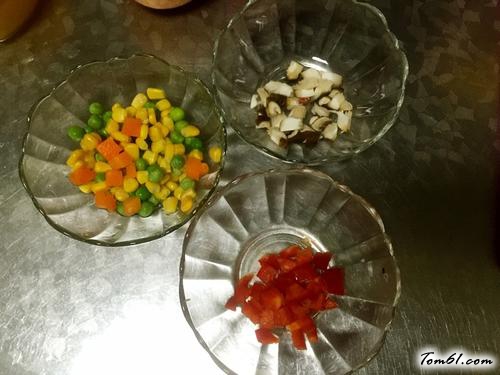 【什锦南瓜蒸饭】