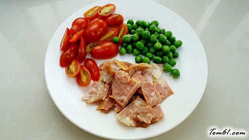 【茄汁培根炒意面】