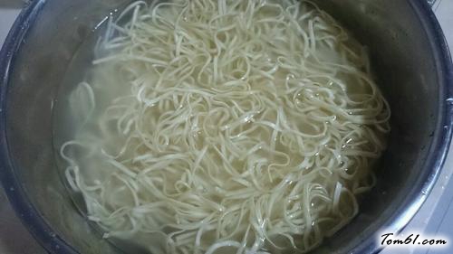 【豆角炒肉卤面】