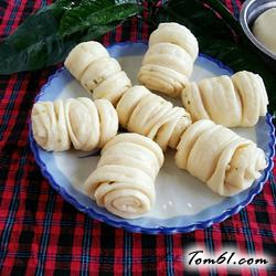 葱香花卷的做法