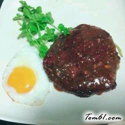 懒人版牛排的做法