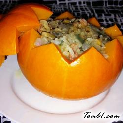 南瓜蒸饭的做法