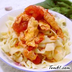 懒人西红柿鸡蛋拌面的做法