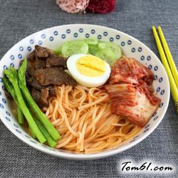 韩式辣拌面的做法