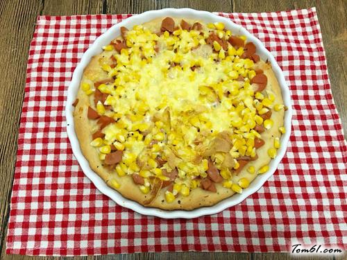 【玉米火腿肠批萨】