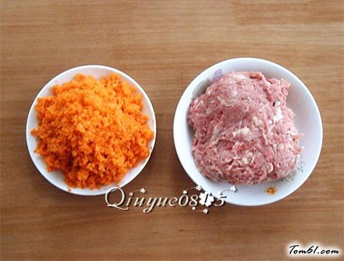 【胡萝卜羊肉馅饺子】