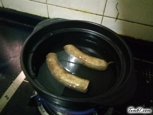 【腊肠肉酱面】