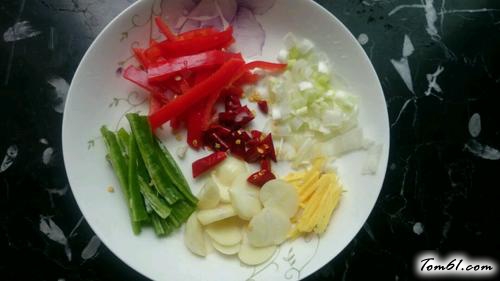 【豆角炒肉卤面】