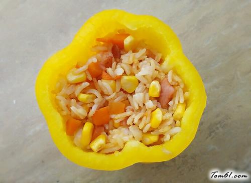 【甜椒芝士焗饭】