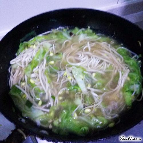 【榨菜肉沫面】