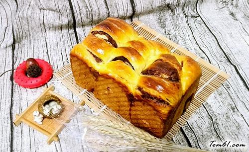 【红豆土司面包】