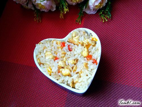 【彩椒炒饭】