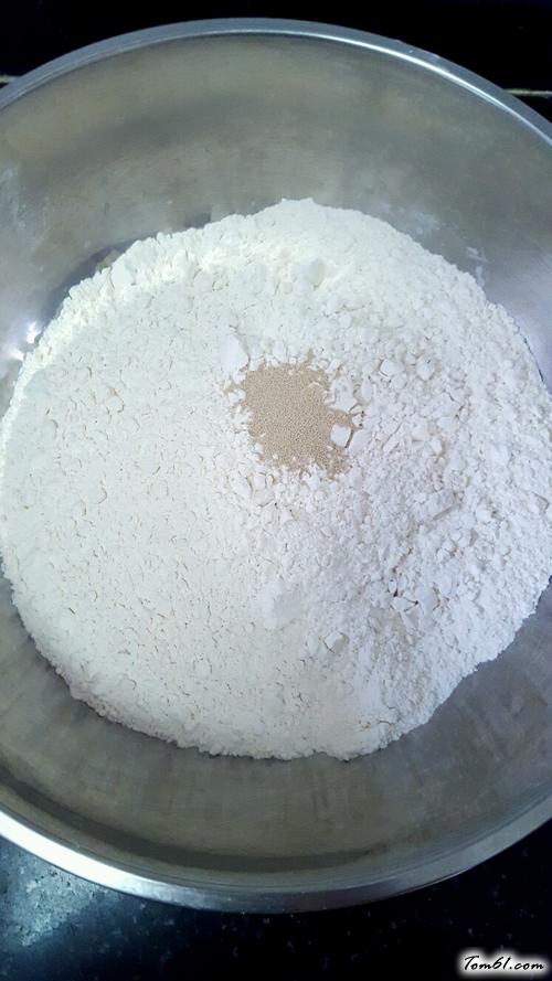 【葱油椒盐花卷】