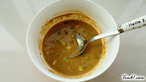 【芝香绿豆芽拌面】