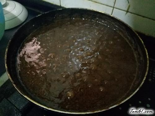 【腊肠肉酱面】