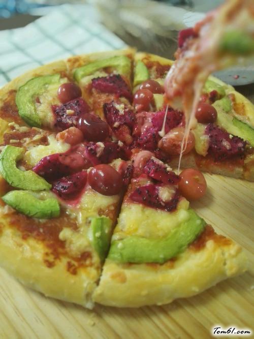 【清新水果披萨】