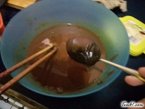 【腊肠肉酱面】